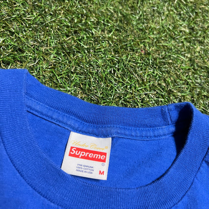 Supreme UNDERCOVER/Public Enemy Counterattack L/S Tee Royal Size Medium USED x11131