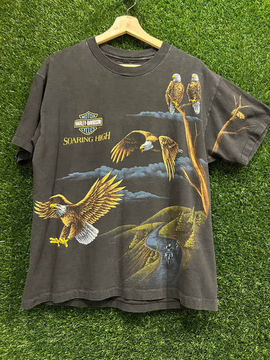 Harley Davidson Soaring High Tee Size L USED
