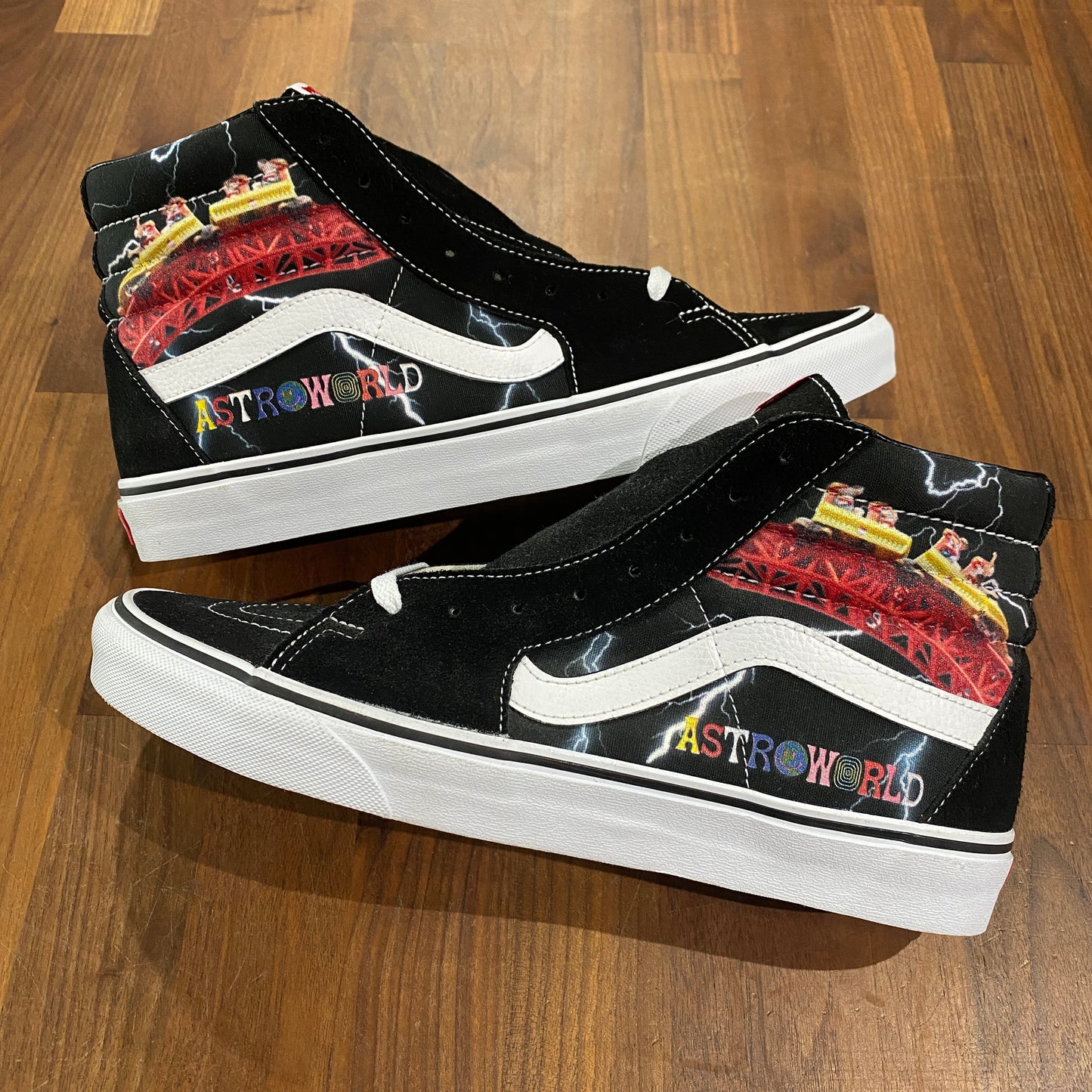 Vans Sk8 Hi CUSTOMS Astroworld Size 11 New s7957