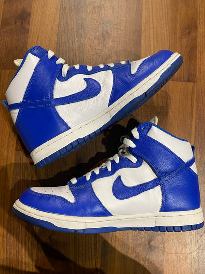 Nike Dunk High Kentucky 2015 Size 8.5 USED