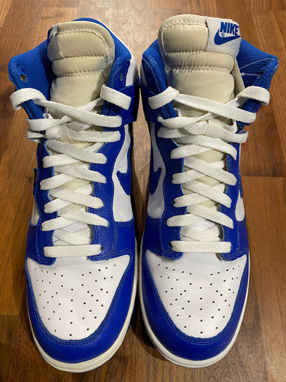 Nike Dunk High Kentucky 2015 Size 8.5 USED