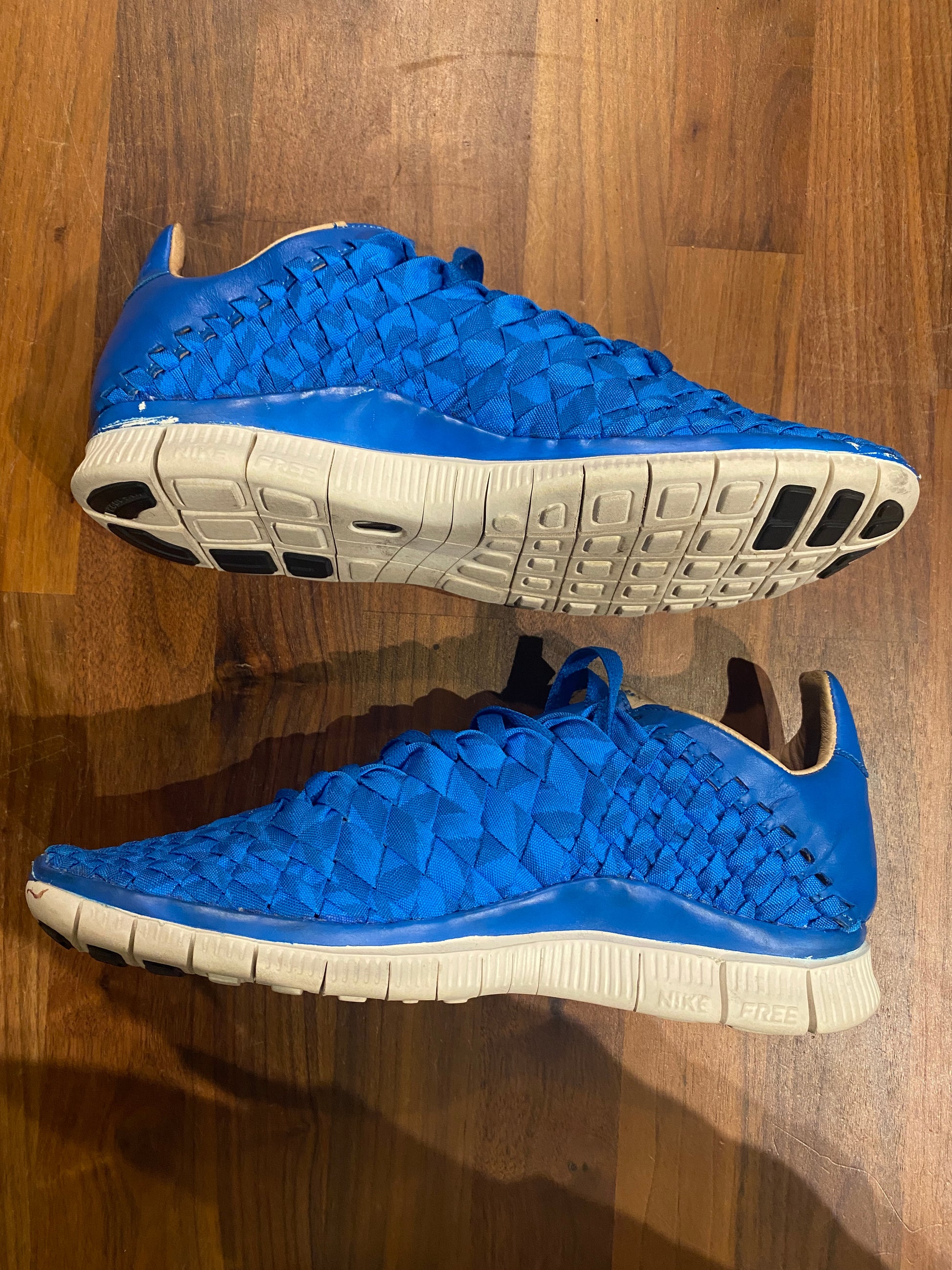 Nike Free Inneva Woven 2012 Sp 'Photo Blue' Size 8 USED