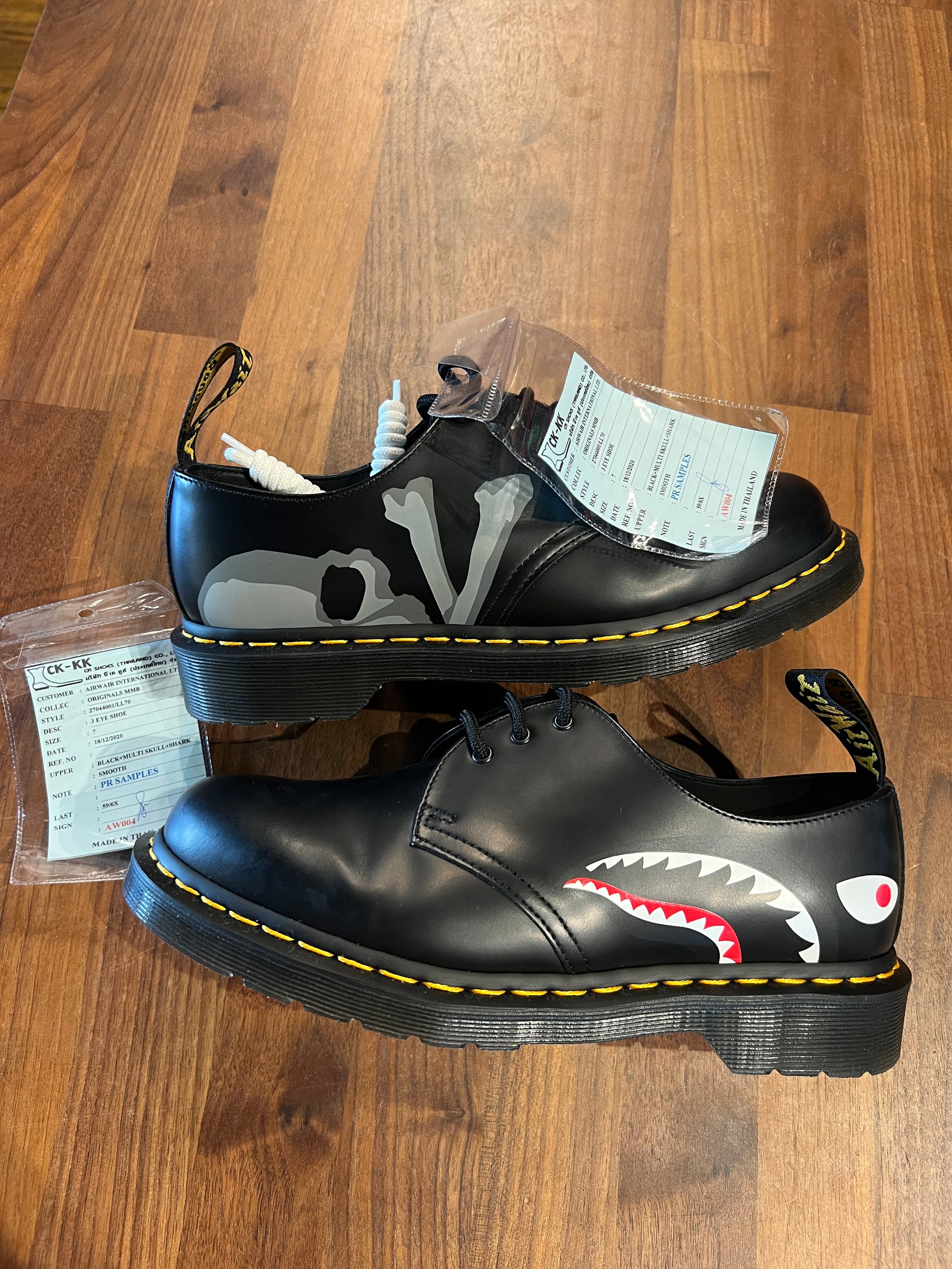 Dr. Martens BAPE x Mastermind SAMPLE Size 8 NEW