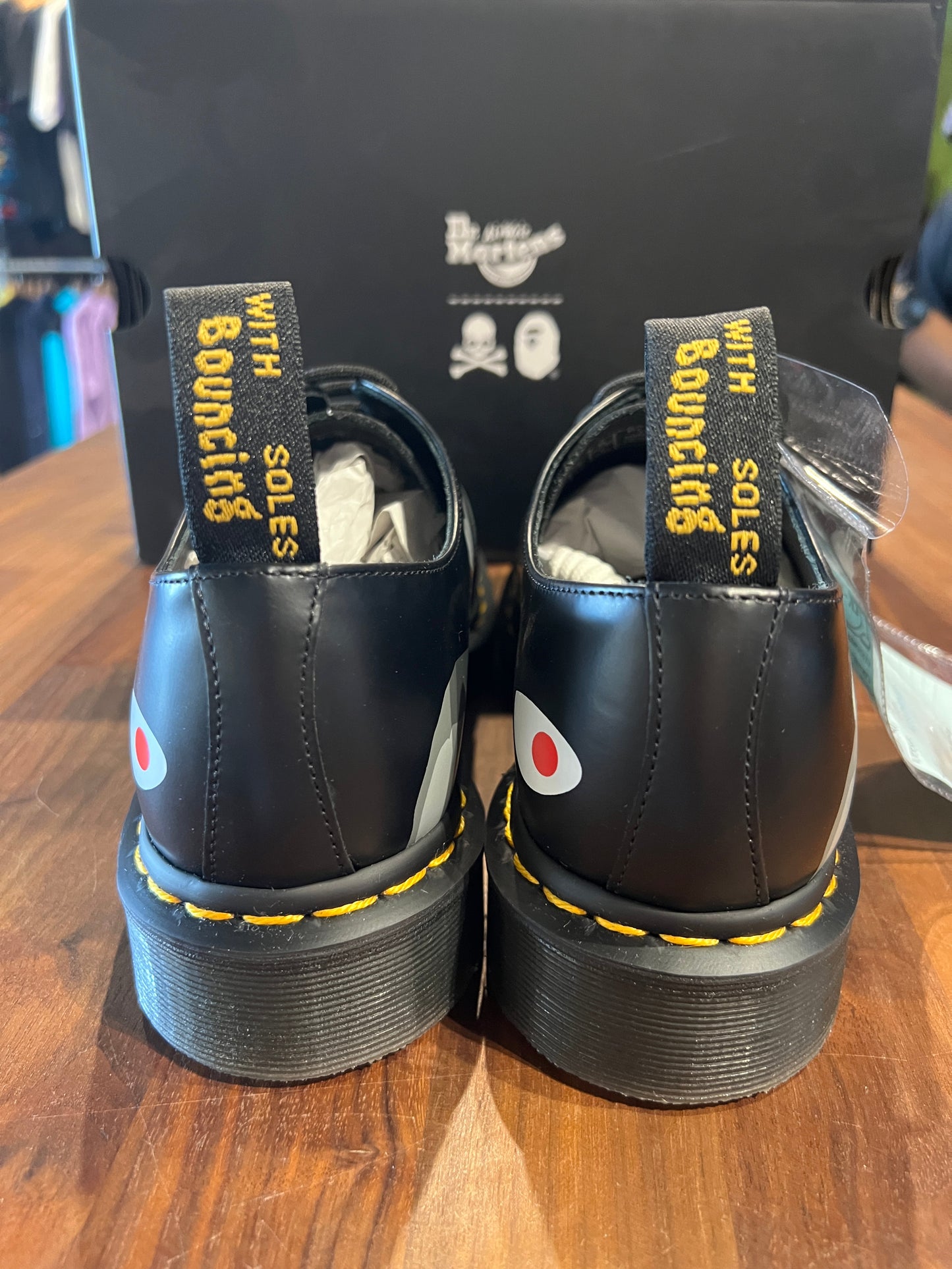 Dr. Martens BAPE x Mastermind SAMPLE Size 8 NEW